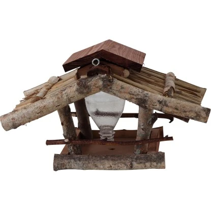 Siena Garden Vogelhaus Birke Braun Und Rot 40 Cm X 24 Cm X 20 Cm FSC® 3 Siena Garden Vogelhaus Birke Braun Und Rot 40 Cm X 24 Cm X 20 Cm FSC®