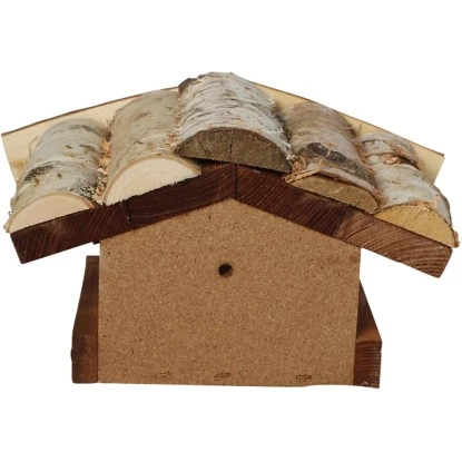 Siena Garden Vogelhaus Buche Mit Dach Aus Birke Braun 40 Cm X 20 Cm X 18 Cm FSC® 4 Siena Garden Vogelhaus Buche Mit Dach Aus Birke Braun 40 Cm X 20 Cm X 18 Cm FSC® – Bild 2