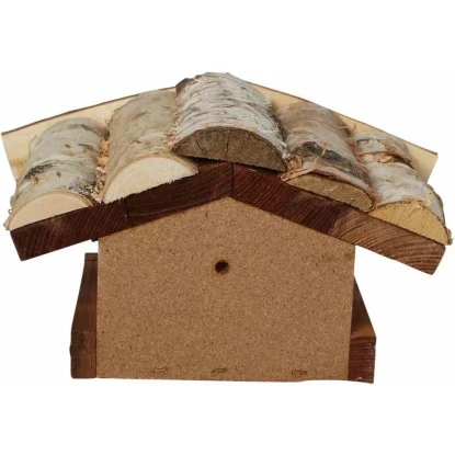 Siena Garden Vogelhaus Buche Mit Dach Aus Birke Braun 40 Cm X 20 Cm X 18 Cm FSC® 5 Siena Garden Vogelhaus Buche Mit Dach Aus Birke Braun 40 Cm X 20 Cm X 18 Cm FSC® – Bild 3