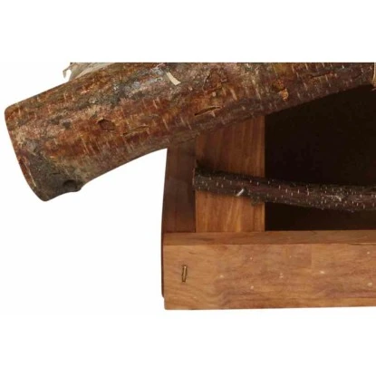 Siena Garden Vogelhaus Buche Mit Dach Aus Birke Braun 40 Cm X 20 Cm X 18 Cm FSC® 6 Siena Garden Vogelhaus Buche Mit Dach Aus Birke Braun 40 Cm X 20 Cm X 18 Cm FSC® – Bild 4