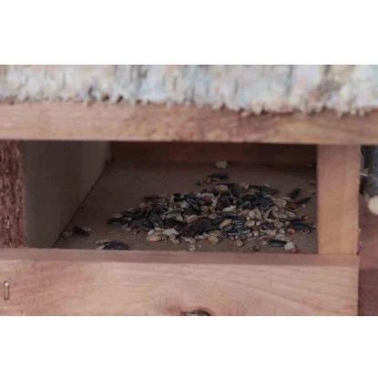 Siena Garden Vogelhaus Buche Mit Dach Aus Birke Braun 40 Cm X 20 Cm X 18 Cm FSC® 7 Siena Garden Vogelhaus Buche Mit Dach Aus Birke Braun 40 Cm X 20 Cm X 18 Cm FSC® – Bild 5