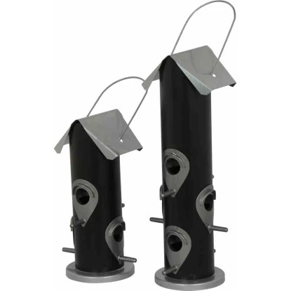 Siena Garden Futterspender Feeder Schwarz Und Silber Ø 14 Cm X 25 Cm 5 Siena Garden Futterspender Feeder Schwarz Und Silber Ø 14 Cm X 25 Cm – Bild 3