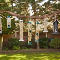 Siena Garden Futterspender Feeder Schwarz & Silber 21 Cm X 16 Cm X 24,5 Cm -Doppler Verkäufe 2024 852211 1346 7