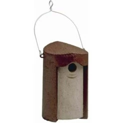 Schwegler Nisthöhle Holzbeton Zum Hängen Braun Und Grau 18 Cm X 17 Cm X 26 Cm