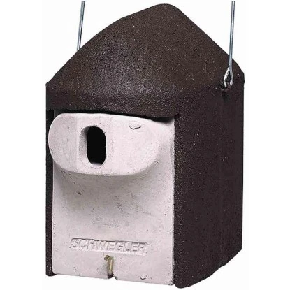 Schwegler Nisthöhle Holzbeton Zum Hängen Weiß & Anthrazit 27 Cm X 20 Cm X 31 Cm 3 Schwegler Nisthöhle Holzbeton Zum Hängen Weiß & Anthrazit 27 Cm X 20 Cm X 31 Cm