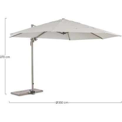 Bizzotto Ampelschirm Orland 3,5 M 13 Bizzotto Ampelschirm Orland 3,5 M – Bild 11