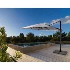 Bizzotto Ampelschirm Ines 3 M X 4 M Dunkelgrau 21 Bizzotto Ampelschirm Ines 3 M X 4 M Dunkelgrau -Doppler Verkäufe 2024 867244 11003200 4