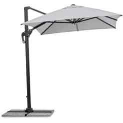 Bizzotto Ampelschirm Ines 2 M X 3 M Anthrazit-Hellgrau -Doppler Verkäufe 2024 867264 11003200 11