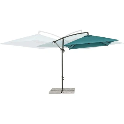 Yes Ampelschirm Texas 2 M X 3 M Anthrazit-Pfauenblau 4 Yes Ampelschirm Texas 2 M X 3 M Anthrazit-Pfauenblau – Bild 2