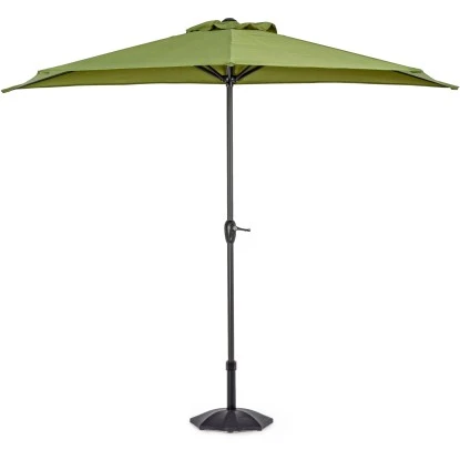 Yes Sonnenschirm Kalife Halbrund 2,7 M Olivgrün 7 Yes Sonnenschirm Kalife Halbrund 2,7 M Olivgrün – Bild 5