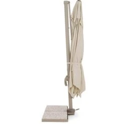 Bizzotto Ampelschirm Saragozza 3 M X 3 M Sand -Doppler Verkäufe 2024 867351 11003200 6