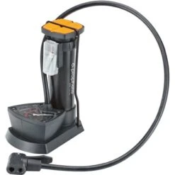 Prophete Alu-Fußluftpumpe Mit Manometer Und Xxl Schlauch