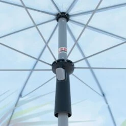 Derby Marktschirm Ø 180 Cm Flamingo Mit Handöffner -Doppler Verkäufe 2024 9003034212945 1948 12