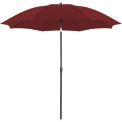 Doppler Marktschirm Ø 208 Cm Bordeaux Mit Handöffner