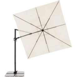 Derby Kurbel-Pendelschirm DX Ca. 276 Cm X 276 Cm Natur -Doppler Verkäufe 2024 9003034319910 1948 S 03