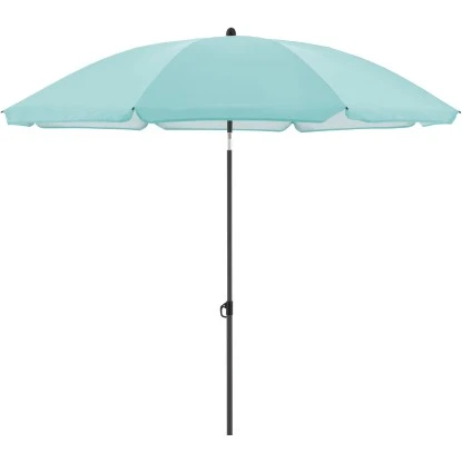 Derby Marktschirm Ø 165 Cm Hellblau Mit Handöffner 3 Derby Marktschirm Ø 165 Cm Hellblau Mit Handöffner