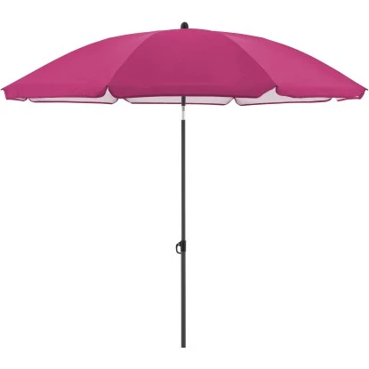 Derby Marktschirm Ø 165 Cm Pink Mit Handöffner 3 Derby Marktschirm Ø 165 Cm Pink Mit Handöffner