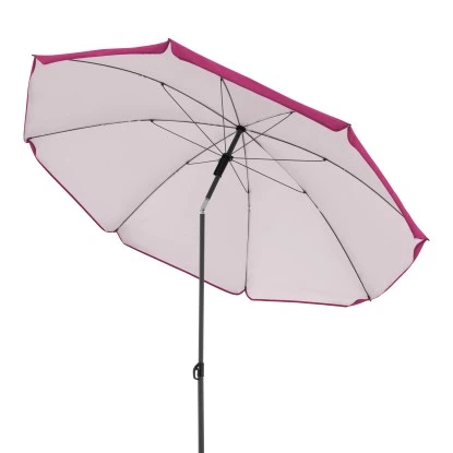 Derby Marktschirm Ø 165 Cm Pink Mit Handöffner 5 Derby Marktschirm Ø 165 Cm Pink Mit Handöffner – Bild 3
