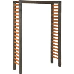 Gaspo Pergola Hallein Zweifarbig 138 Cm X 47 Cm X 200 Cm