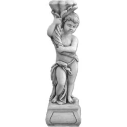 Orbis Gartendekoration Figur Putte Dani Beton 80 Cm X 22 Cm X 22 Cm