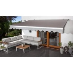 Wismar Gelenkarmmarkise Silber M. Kurbelbed. 300 X 200 Cm Stoff Uni Hellgrau 9 Wismar Gelenkarmmarkise Silber M. Kurbelbed. 300 X 200 Cm Stoff Uni Hellgrau -Doppler Verkäufe 2024 909866 2354 4