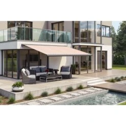 Wismar Kassettenmarkise Anthrazit Mit E-Motor 450 X 150 Cm Stoff Braun-Beige 10 Wismar Kassettenmarkise Anthrazit Mit E-Motor 450 X 150 Cm Stoff Braun-Beige -Doppler Verkäufe 2024 915202 2354 3