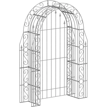 Eleo Rosenbogen Calabria Rückwand 234 Cm X 160 Cm X 50 Cm Feuerverzinkt 3 Eleo Rosenbogen Calabria Rückwand 234 Cm X 160 Cm X 50 Cm Feuerverzinkt