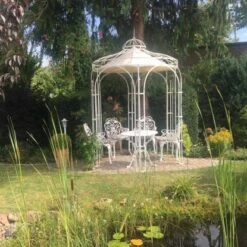 Eleo Pavillon Siena 265 Cm X Ø 210 Cm Pulverbeschichtet Weiß 5 Eleo Pavillon Siena 265 Cm X Ø 210 Cm Pulverbeschichtet Weiß -Doppler Verkäufe 2024 945278 4915 3