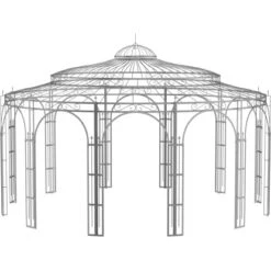 Eleo Pavillon Toskana 340 Cm X Ø 550 Cm Feuerverzinkt