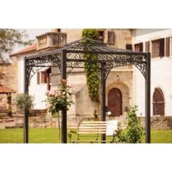 Eleo Pavillon Meran Pulverbeschichtet Schwarz 5 Eleo Pavillon Meran Pulverbeschichtet Schwarz -Doppler Verkäufe 2024 945318 4915 2