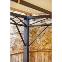 Eleo Pergola Sicilia 252,2 Cm X 408 Cm X 304 Cm Pulverbeschichtet DB703 -Doppler Verkäufe 2024 945642 4915 3
