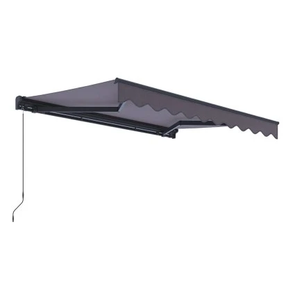 Gelenkarmmarkise Aventura 3x2m Anthrazit 7 Gelenkarmmarkise Aventura 3x2m Anthrazit – Bild 5