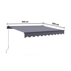 Gelenkarmmarkise Aventura 3x2m Anthrazit 19 Gelenkarmmarkise Aventura 3x2m Anthrazit -Doppler Verkäufe 2024 9551250 VM