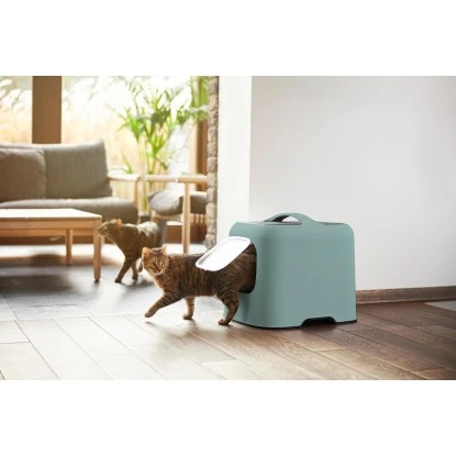Rotho Katzentoilette Biala 44,3 X 39,5 X 51 Cm Mistletoe Green 4 Rotho Katzentoilette Biala 44,3 X 39,5 X 51 Cm Mistletoe Green – Bild 2