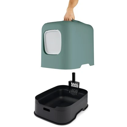 Rotho Katzentoilette Biala 44,3 X 39,5 X 51 Cm Mistletoe Green 5 Rotho Katzentoilette Biala 44,3 X 39,5 X 51 Cm Mistletoe Green – Bild 3