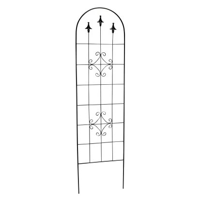 Rank-Spalier Bogen 180 Cm X 48 Cm X 1 Cm Dunkelgrau 3 Rank-Spalier Bogen 180 Cm X 48 Cm X 1 Cm Dunkelgrau