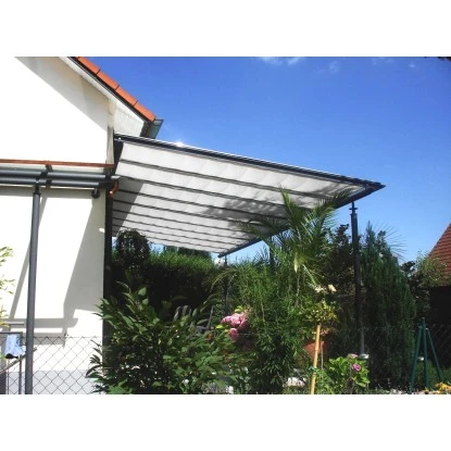 Floracord Vierecksonnensegel Silbergrau 275 Cm X 96 Cm 4 Floracord Vierecksonnensegel Silbergrau 275 Cm X 96 Cm – Bild 2