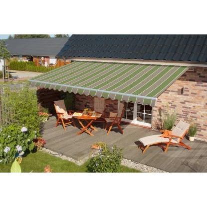 Spettmann Gelenkarmmarkise Star Klassik B 400 Cm X T 200 Cm Beige-Grün Gestreift 4 Spettmann Gelenkarmmarkise Star Klassik B 400 Cm X T 200 Cm Beige-Grün Gestreift – Bild 2