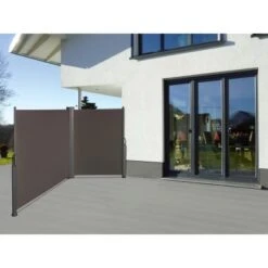 OBI Vertikalmarkise Cordoba 2-seitig Je 300 Cm X 150 Cm Anthrazit -Doppler Verkäufe 2024 VertikalMarkise Cordoba 8