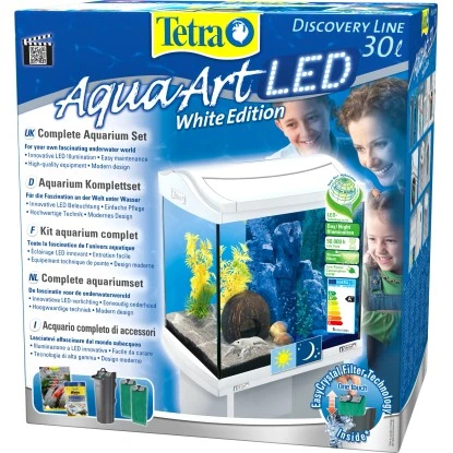 Tetra Aquarium-Set AquaArt Discovery Line LED 30 L Weiß 6 Tetra Aquarium-Set AquaArt Discovery Line LED 30 L Weiß – Bild 4