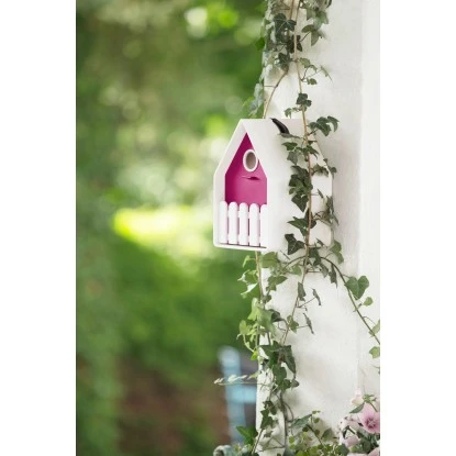 Emsa Poétic Vogelhäuschen Landhaus Weiß-Grün 5 Emsa Poétic Vogelhäuschen Landhaus Weiß-Grün – Bild 3
