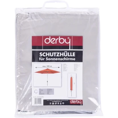 Derby Schirmhülle Basic Hellgrau 3 Derby Schirmhülle Basic Hellgrau