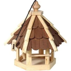 Dobar Vogelfutterhaus Mit Holzschindeln