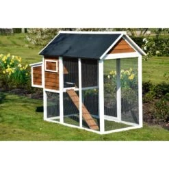 Hühnerstall Oder Kleintierstall XL Mit Freigehege 180 X 90 X 145 Cm FSC® -Doppler Verkäufe 2024 hnerstallkleintierstall 03