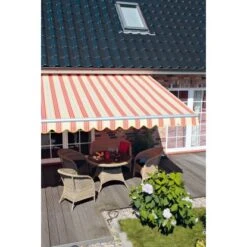 Spettmann Gelenkarmmarkise Star Klassik B 450 Cm X T 200 Cm Orange-Rot Gestreift -Doppler Verkäufe 2024 ilber 5996 SUNSET STRIPE 2 2