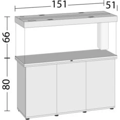 Juwel Aquarium-Set Rio LED SBX Weiß 450 L Inkl. Unterschrank -Doppler Verkäufe 2024 o450ledsbxweikombination 4