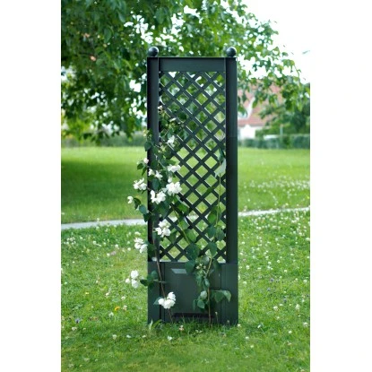 KHW Spalier Mit Erdspieß 43 Cm Grün 3 KHW Spalier Mit Erdspieß 43 Cm Grün