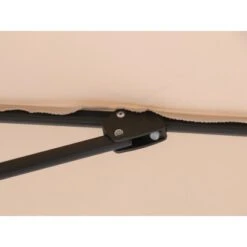 Ampelschirm Alvarado 300 Cm X 300 Cm Beige Mit Kurbel -Doppler Verkäufe 2024 pelschirm Alvarado Eckig 3