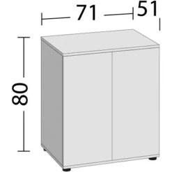 Juwel Aquariumunterschrank SBX Lido 200 Schwarz -Doppler Verkäufe 2024 schranksbxlido200schwarz 3