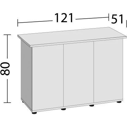 Juwel Aquariumunterschrank SBX Rio 350 Schwarz 5 Juwel Aquariumunterschrank SBX Rio 350 Schwarz – Bild 3